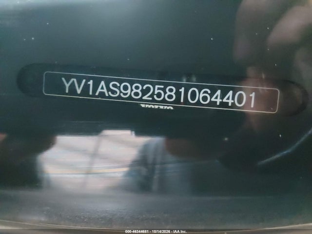 Aukcja sprzedaży 2008 Volvo S80 3.2, vin: YV1AS982581064401, numer aukcji: 46344681