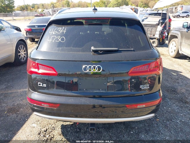 2018 Audi Q5 2.0t Premium/2.0t Tech Premium მანქანა იყიდება აუქციონზე, vin: WA1BNAFY5J2004381, აუქციონის ნომერი: 46344730
