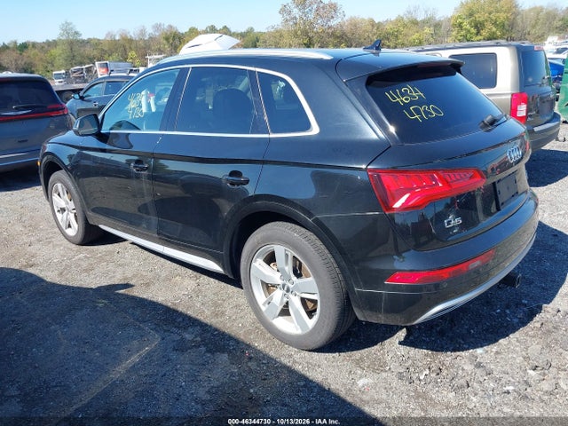 2018 Audi Q5 2.0t Premium/2.0t Tech Premium მანქანა იყიდება აუქციონზე, vin: WA1BNAFY5J2004381, აუქციონის ნომერი: 46344730