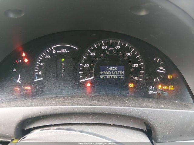 Aukcja sprzedaży 2009 Toyota Camry Hybrid, vin: 4T1BB46KX9U096739, numer aukcji: 46344756