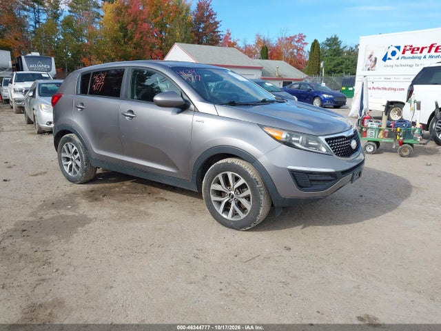 2014 Kia Sportage Lx მანქანა იყიდება აუქციონზე, vin: KNDPBCAC2E7576951, აუქციონის ნომერი: 46344777