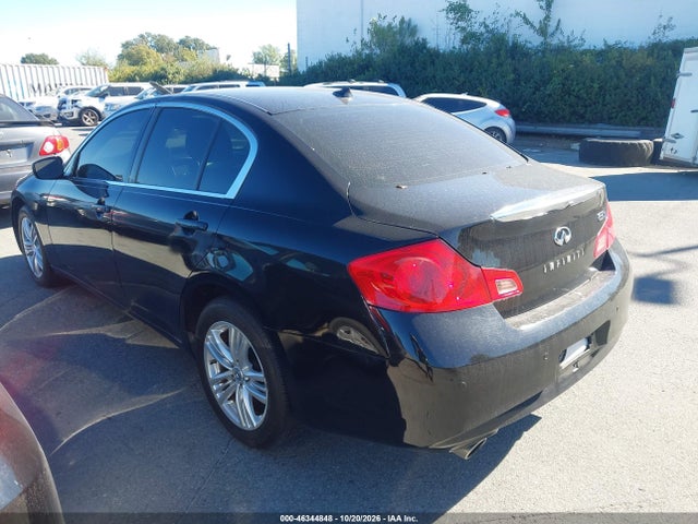 2012 Infiniti G37x მანქანა იყიდება აუქციონზე, vin: JN1CV6AR4CM680189, აუქციონის ნომერი: 46344848