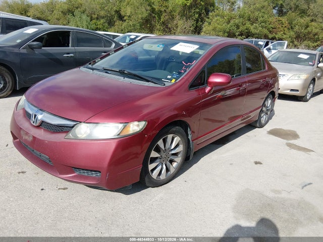 46344933 :رقم المزاد ، 1HGFA16859L003869 vin ، 2009 Honda Civic Ex مزاد بيع