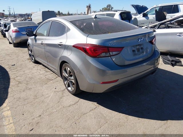 46344945 :رقم المزاد ، KMHDH4AH5EU157251 vin ، 2014 Hyundai Elantra Sport مزاد بيع