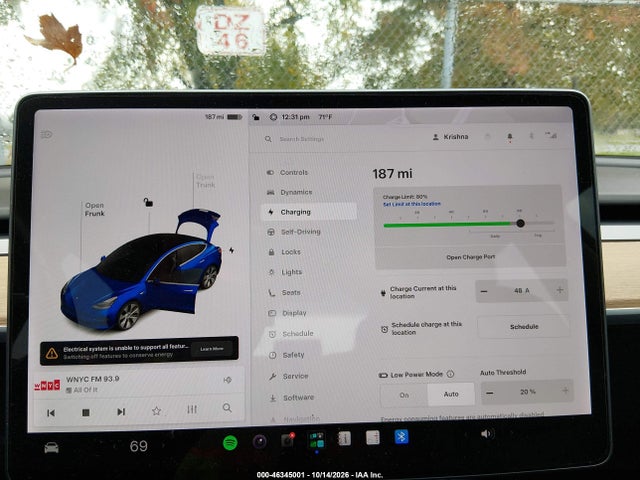 Продаж на аукціоні авто 2018 Tesla Model 3 Long Range/performance, vin: 5YJ3E1EB7JF133890, номер лоту: 46345001