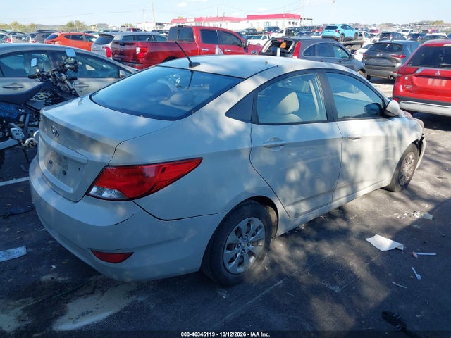 46345119 :رقم المزاد ، KMHCT4AE4GU013077 vin ، 2016 Hyundai Accent Se مزاد بيع