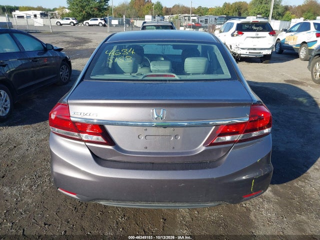 46345153 :رقم المزاد ، 19XFB2F58FE024310 vin ، 2015 Honda Civic Lx مزاد بيع