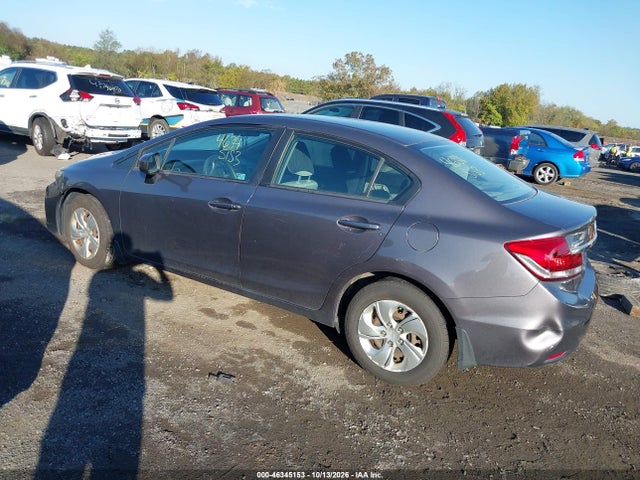 46345153 :رقم المزاد ، 19XFB2F58FE024310 vin ، 2015 Honda Civic Lx مزاد بيع