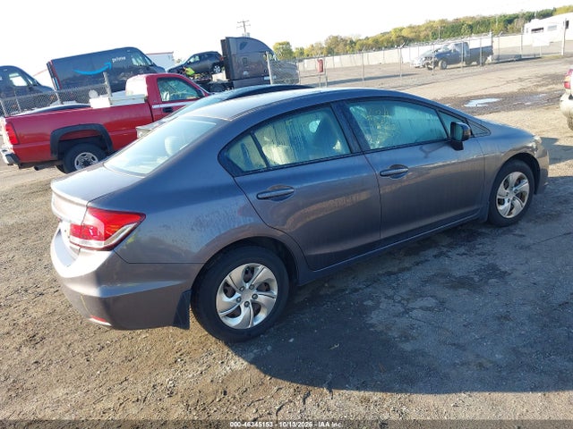 46345153 :رقم المزاد ، 19XFB2F58FE024310 vin ، 2015 Honda Civic Lx مزاد بيع