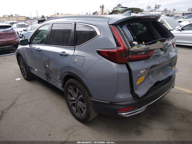 Aukcja sprzedaży 2021 Honda Cr-v Hybrid Touring, vin: 7FART6H92ME022985, numer aukcji: 46345275