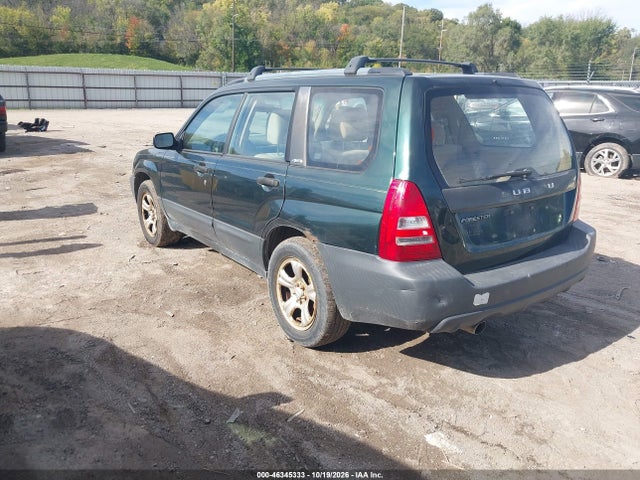 2004 Subaru Forester 2.5x მანქანა იყიდება აუქციონზე, vin: JF1SG636X4H706980, აუქციონის ნომერი: 46345333
