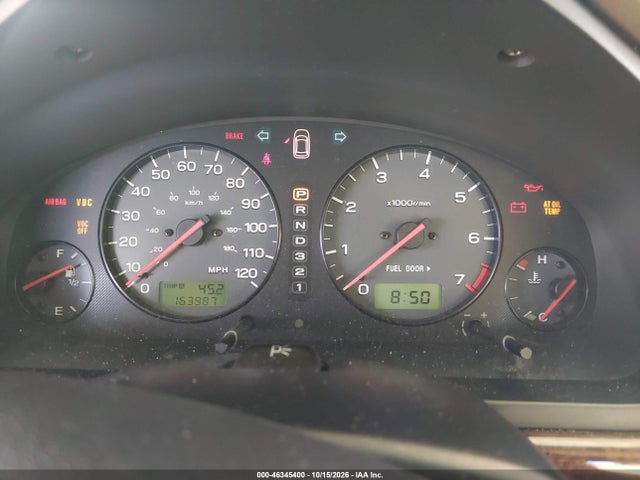 Продажа на аукционе авто 2002 Subaru Outback H6-3.0 Vdc, vin: 4S3BH896527655353, номер лота: 46345400