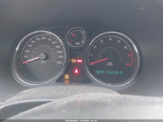 46345406 :رقم المزاد ، 1G1AT58H297293903 vin ، 2009 Chevrolet Cobalt Lt مزاد بيع