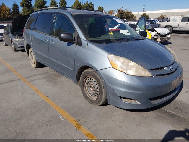 2008 Toyota Sienna Le მანქანა იყიდება აუქციონზე, vin: 5TDZK23C78S102293, აუქციონის ნომერი: 46345468