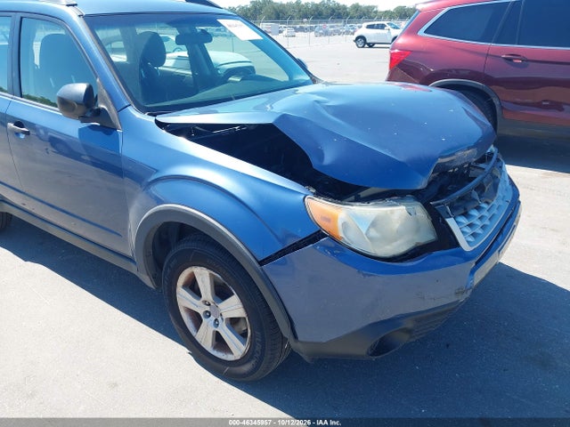 2012 Subaru Forester 2.5x მანქანა იყიდება აუქციონზე, vin: JF2SHBBC1CH401956, აუქციონის ნომერი: 46345957