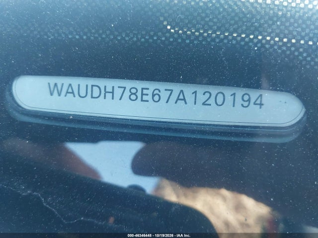 Продажа на аукционе авто 2007 Audi A4 3.2, vin: WAUDH78E67A120194, номер лота: 46346448