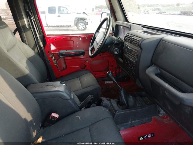 2006 Jeep Wrangler X მანქანა იყიდება აუქციონზე, vin: 1J4FA39S26P756324, აუქციონის ნომერი: 46346598