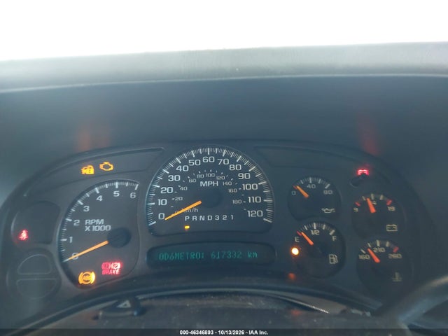 Aukcja sprzedaży 2006 Chevrolet Silverado 1500 Lt3, vin: 2GCEC13T261244805, numer aukcji: 46346893