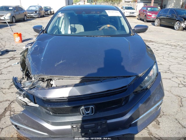 46347244 :رقم المزاد ، 19XFC2F60KE039996 vin ، 2019 Honda Civic Lx مزاد بيع