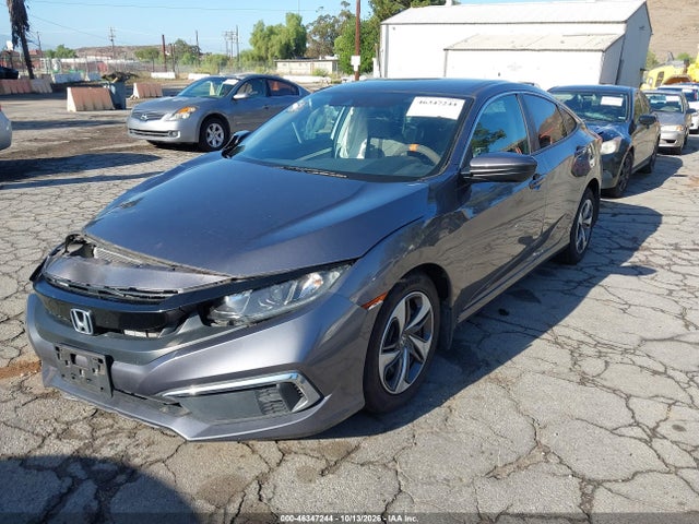 46347244 :رقم المزاد ، 19XFC2F60KE039996 vin ، 2019 Honda Civic Lx مزاد بيع