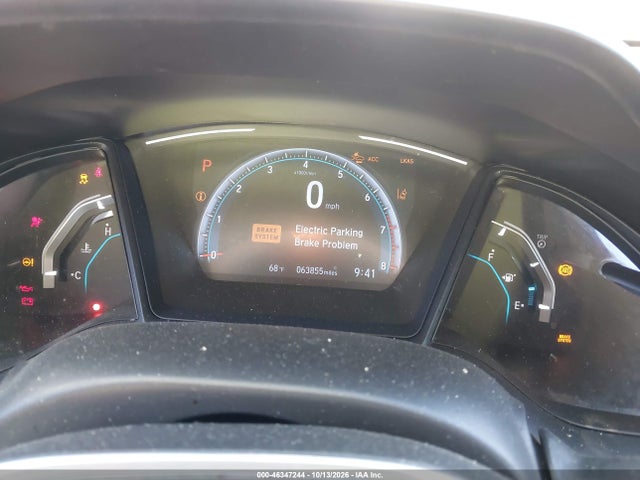 46347244 :رقم المزاد ، 19XFC2F60KE039996 vin ، 2019 Honda Civic Lx مزاد بيع