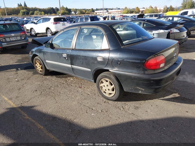 46347751 :رقم المزاد ، 2C1MR5227W6717303 vin ، 1998 Chevrolet Metro Lsi مزاد بيع