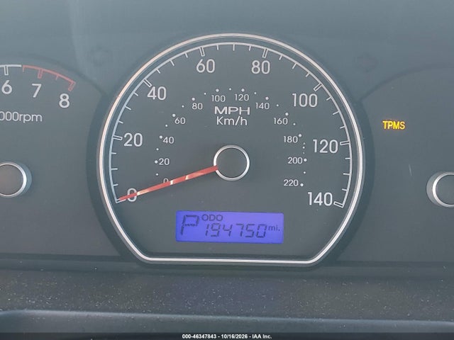 46347843 :رقم المزاد ، KMHDU46D99U664273 vin ، 2009 Hyundai Elantra Gls مزاد بيع