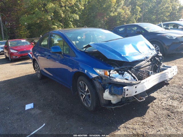 Продажа на аукционе авто 2013 Honda Civic Ex, vin: 19XFB2F80DE237596, номер лота: 46347890