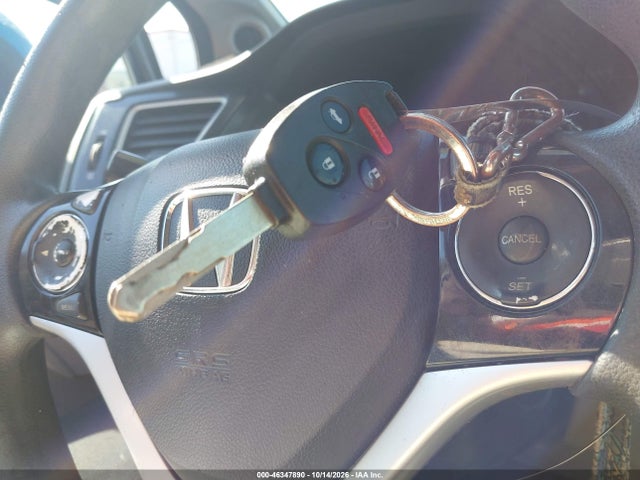 46347890 :رقم المزاد ، 19XFB2F80DE237596 vin ، 2013 Honda Civic Ex مزاد بيع