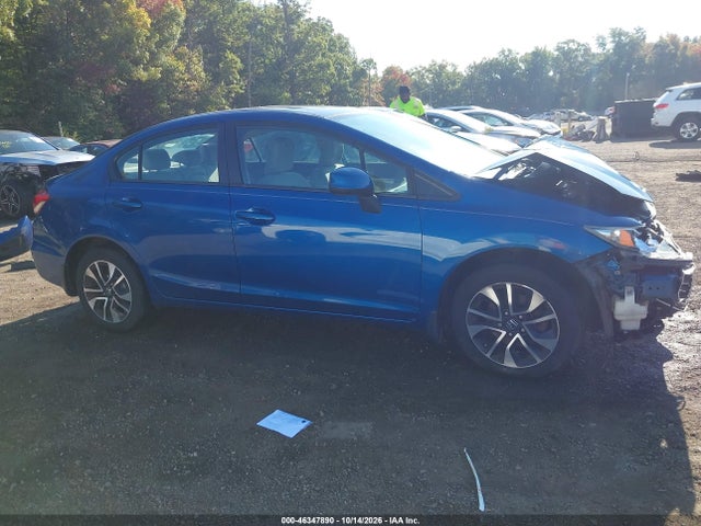 46347890 :رقم المزاد ، 19XFB2F80DE237596 vin ، 2013 Honda Civic Ex مزاد بيع