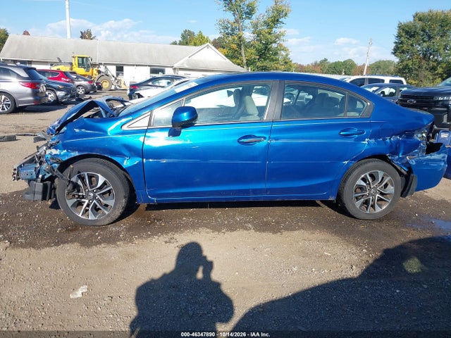 46347890 :رقم المزاد ، 19XFB2F80DE237596 vin ، 2013 Honda Civic Ex مزاد بيع