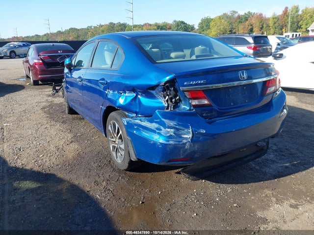 46347890 :رقم المزاد ، 19XFB2F80DE237596 vin ، 2013 Honda Civic Ex مزاد بيع