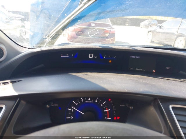 46347890 :رقم المزاد ، 19XFB2F80DE237596 vin ، 2013 Honda Civic Ex مزاد بيع