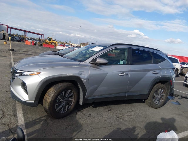 46347929 :رقم المزاد ، KM8JBCD11RU150302 vin ، 2024 Hyundai Tucson Hybrid Blue مزاد بيع