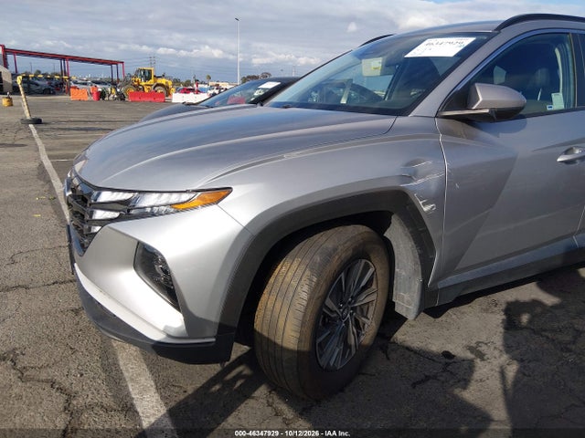 46347929 :رقم المزاد ، KM8JBCD11RU150302 vin ، 2024 Hyundai Tucson Hybrid Blue مزاد بيع
