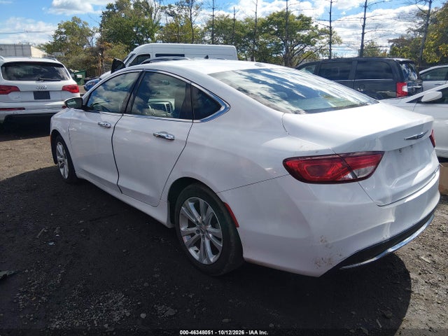 2015 Chrysler 200 Limited მანქანა იყიდება აუქციონზე, vin: 1C3CCCAB3FN714842, აუქციონის ნომერი: 46348051