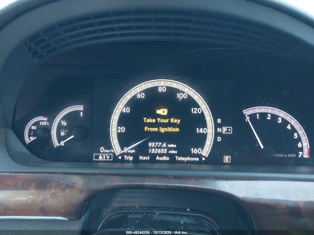 46348208 :رقم المزاد ، WDDNG9EB7DA528771 vin ، 2013 Mercedes-benz S 550 4matic مزاد بيع