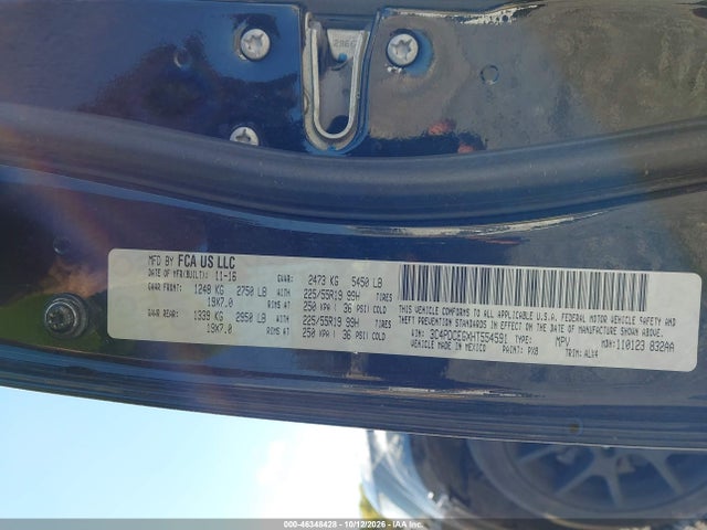 Продаж на аукціоні авто 2017 Dodge Journey Gt, vin: 3C4PDCEGXHT554591, номер лоту: 46348428