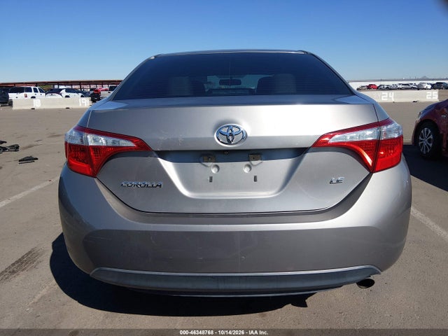 46348768 :رقم المزاد ، 5YFBURHE1GP427849 vin ، 2016 Toyota Corolla Le Plus مزاد بيع