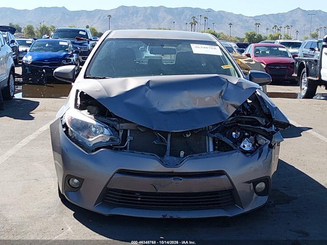 46348768 :رقم المزاد ، 5YFBURHE1GP427849 vin ، 2016 Toyota Corolla Le Plus مزاد بيع