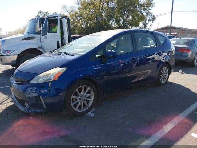 2012 Toyota Prius V Five მანქანა იყიდება აუქციონზე, vin: JTDZN3EU2C3041349, აუქციონის ნომერი: 46348782