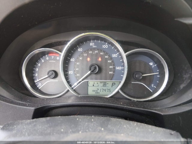 46349129 :رقم المزاد ، 2T1BURHEXEC099070 vin ، 2014 Toyota Corolla L مزاد بيع