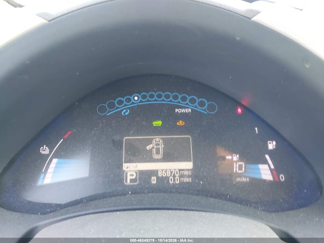 Продажа на аукционе авто 2012 Nissan Leaf Sl, vin: JN1AZ0CP4CT026111, номер лота: 46349279