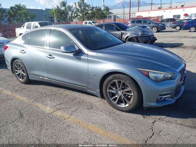 2017 Infiniti Q50 3.0t Signature Edition მანქანა იყიდება აუქციონზე, vin: JN1EV7AP6HM744303, აუქციონის ნომერი: 46349331