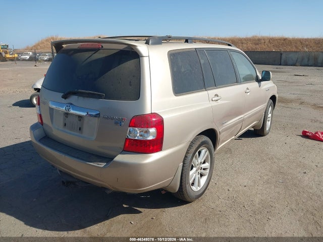 Aukcja sprzedaży 2007 Toyota Highlander Hybrid Limited V6, vin: JTEDW21A270017049, numer aukcji: 46349378