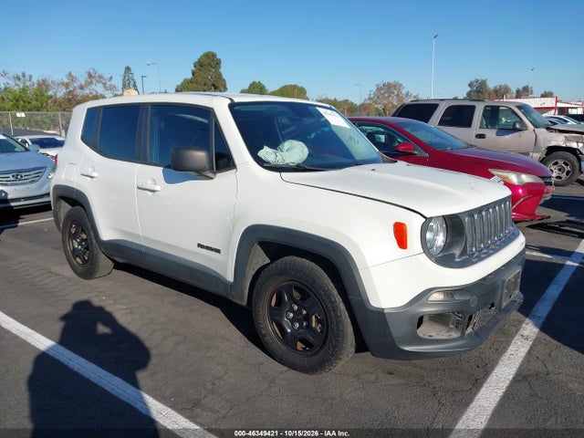 Aukcja sprzedaży 2017 Jeep Renegade Sport Fwd, vin: ZACCJAAB9HPF03578, numer aukcji: 46349421