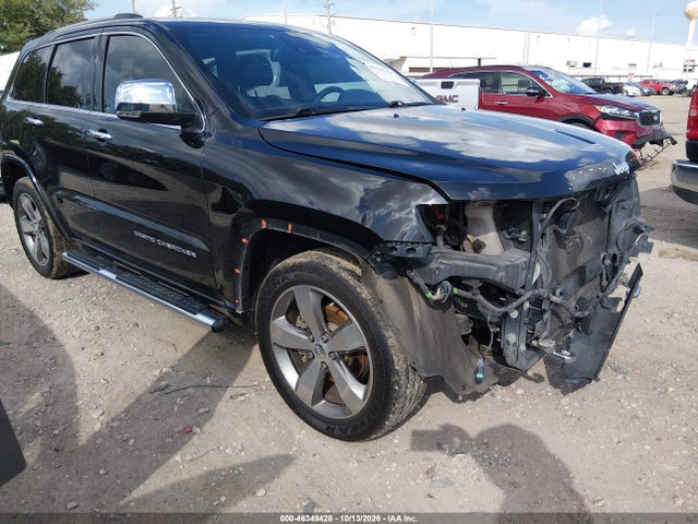 Продажа на аукционе авто 2014 Jeep Grand Cherokee Overland, vin: 1C4RJECG0EC523664, номер лота: 46349428