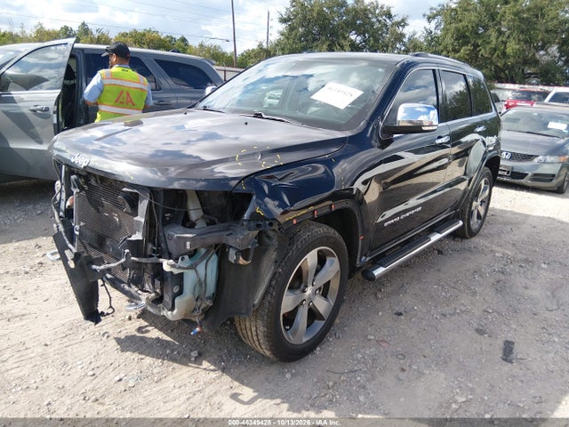 Продажа на аукционе авто 2014 Jeep Grand Cherokee Overland, vin: 1C4RJECG0EC523664, номер лота: 46349428