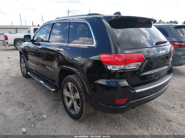 Продажа на аукционе авто 2014 Jeep Grand Cherokee Overland, vin: 1C4RJECG0EC523664, номер лота: 46349428