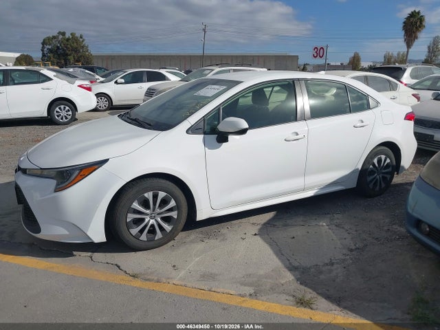 Aukcja sprzedaży 2022 Toyota Corolla Hybrid Le, vin: JTDEAMDE0N3006645, numer aukcji: 46349450